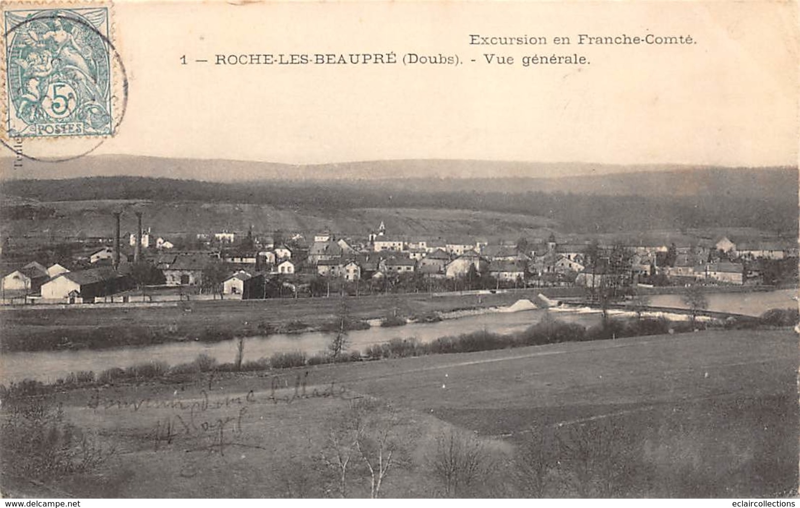 Roche Les Beaupré         25       Vue Générale            (Voir Scan) - Andere & Zonder Classificatie