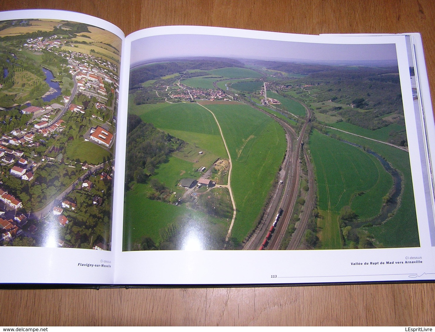 LA MEURTHE ET MOSELLE Vue du Ciel Régionalisme Lorraine Nancy Lunéville Thiaucourt Esch Longwy Pont à Mousson Baccarat