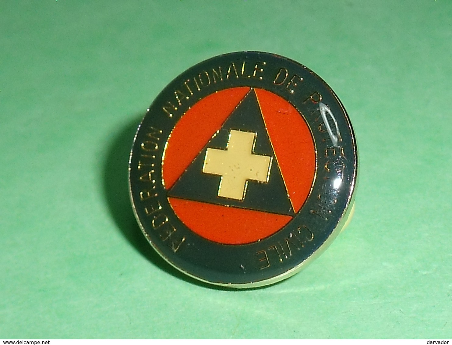 Pin's : Federation Nationale De Protection Civile   TB1HH - Autres & Non Classés