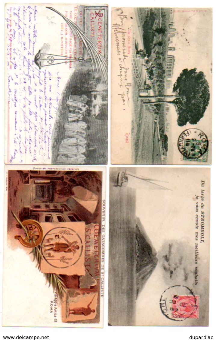 Italie / LOT de cartes postales d'ITALIE et carnets : plus de 1250 vues différentes, très bon état.