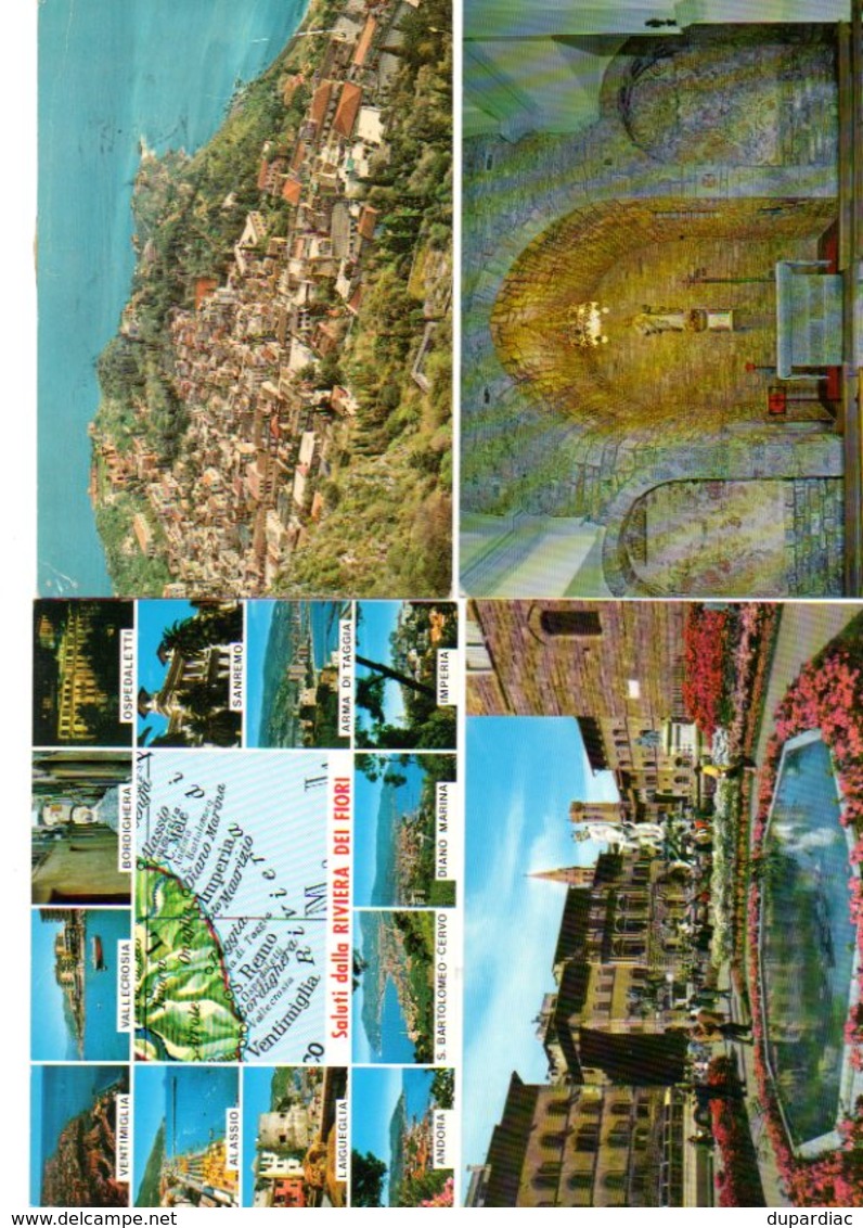 Italie / LOT de cartes postales d'ITALIE et carnets : plus de 1250 vues différentes, très bon état.