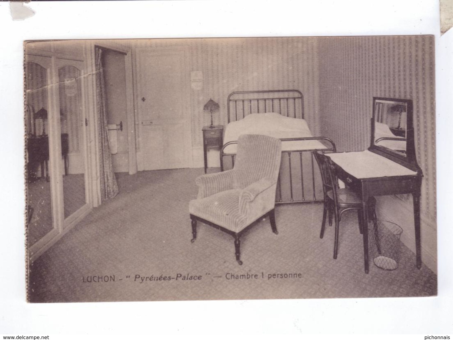 31 LUCHON Pyrenees Palace Hotel Chambre Une Personne - Luchon