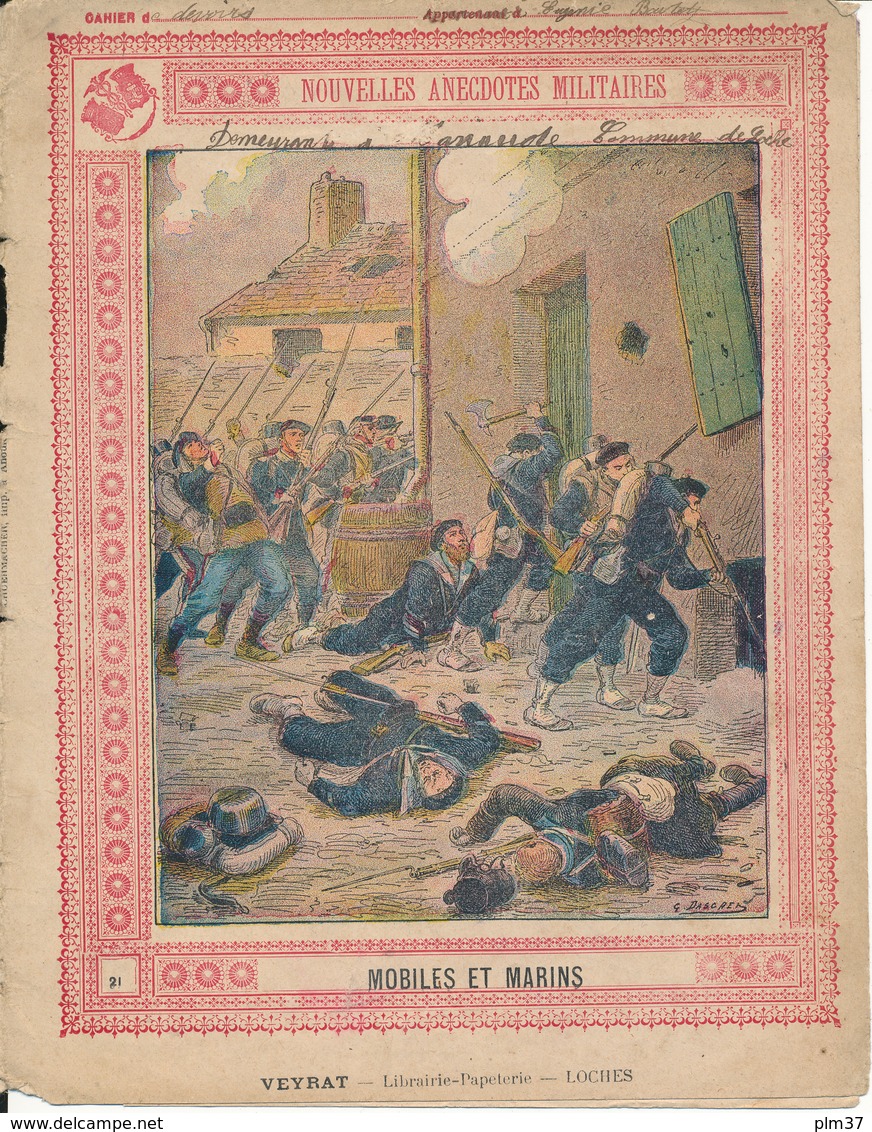 Couverture De Cahier - Mobiles Et Marins - Schuehmacher - Protège-cahiers