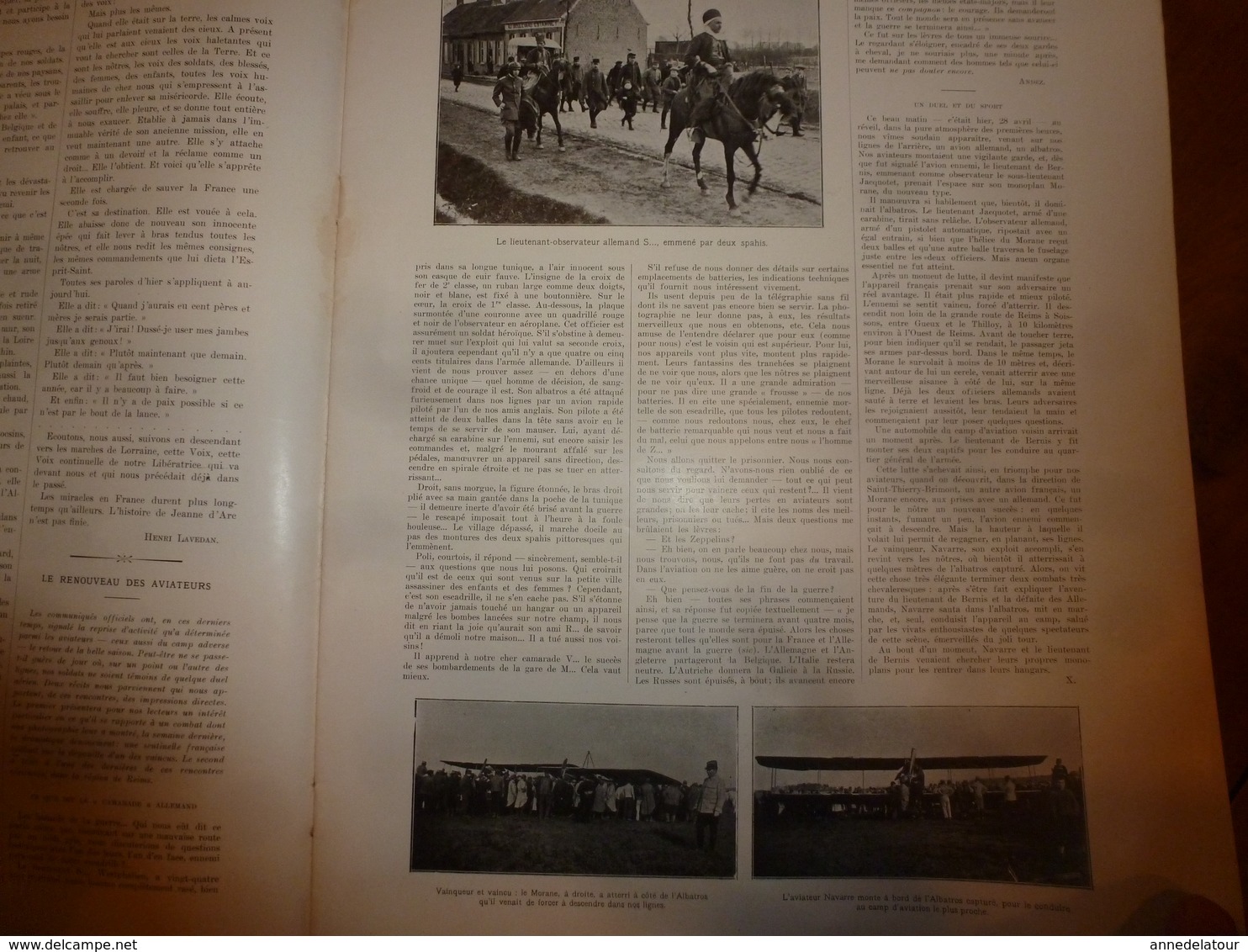 1915 L'ILLUSTRATION :Avis aux prisonniers belges et français;Survivants du LEON-GAMBETTA;Dixmude; Lancement du LANGUEDOC