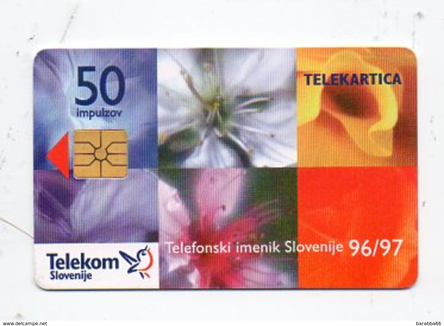 Telekom Slovenije 50 Imp. - TIS 96/97 - Eslovenia