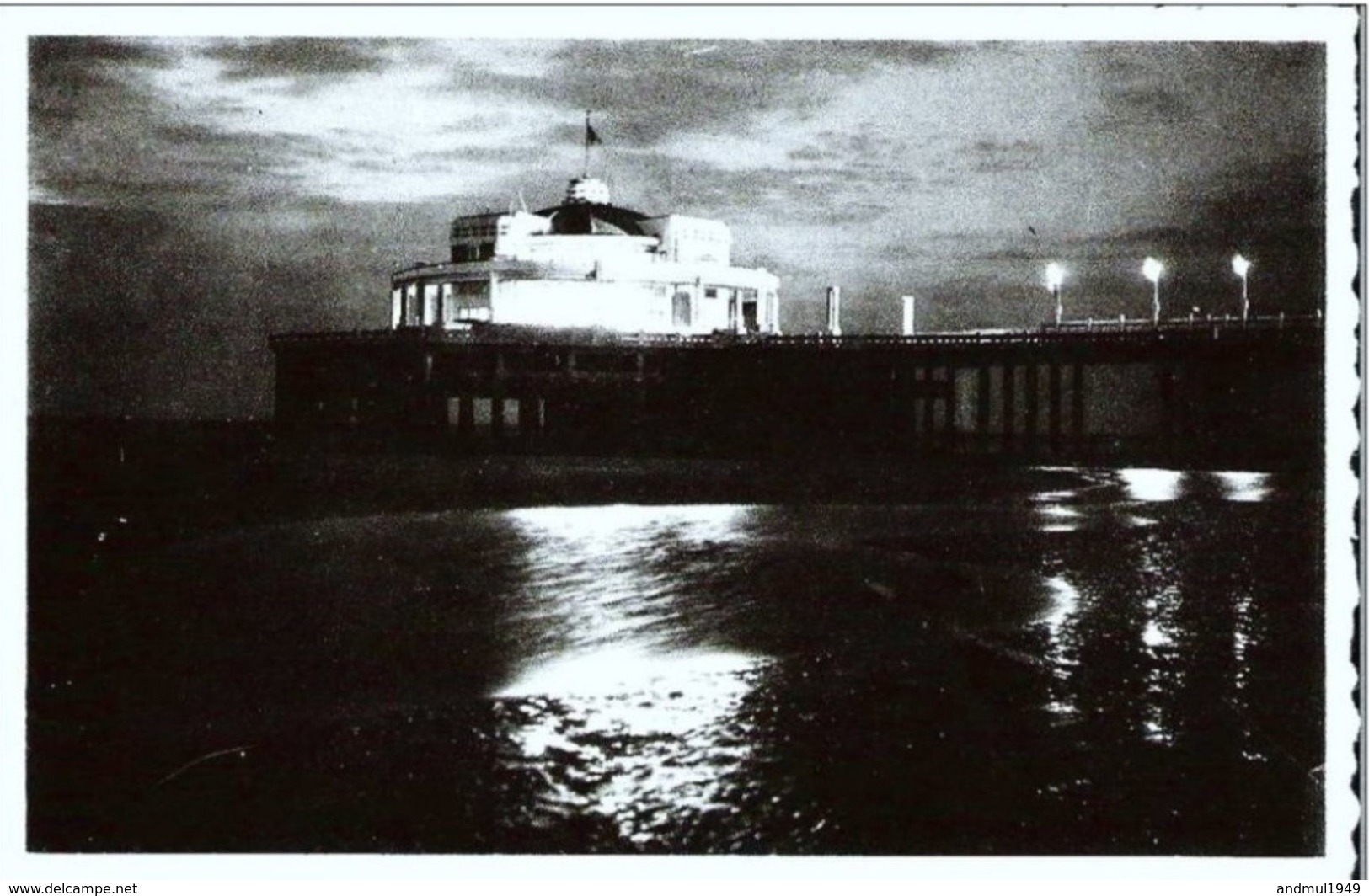 BLANKENBERGE - Le Pier Illuminé - Oblitération De 1963 - Thill - Blankenberge