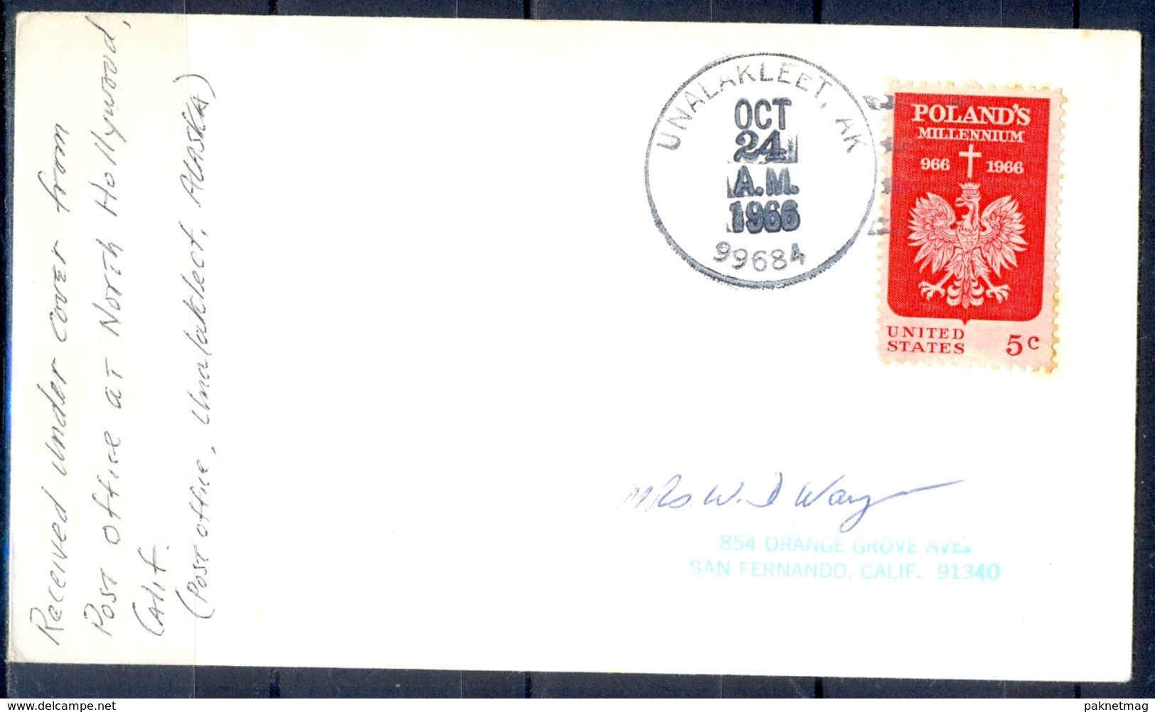 K53- USA United States Postal History Cover. - Postal History
