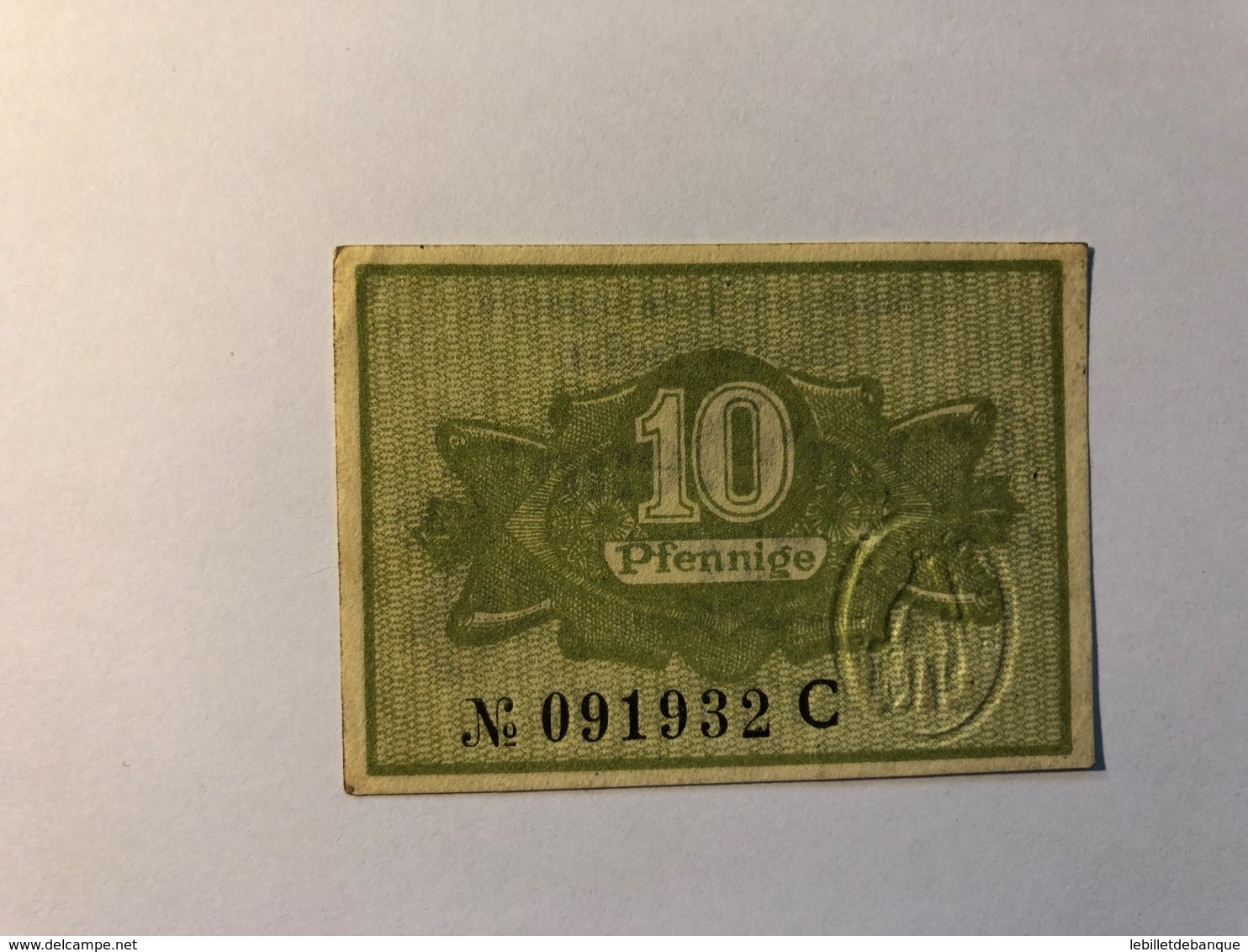 Allemagne Notgeld Mylau 10 Pfennig - Collections
