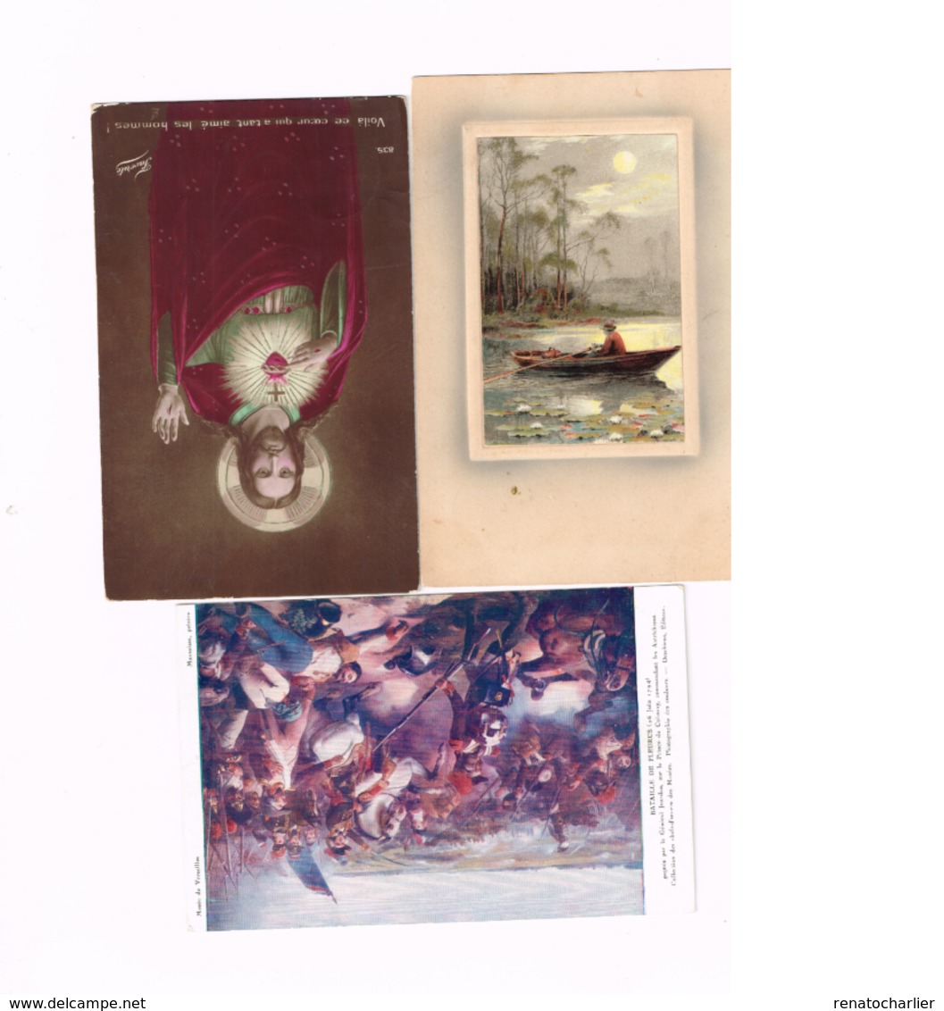 Lot De 8 Cartes.Peintures. - Peintures & Tableaux