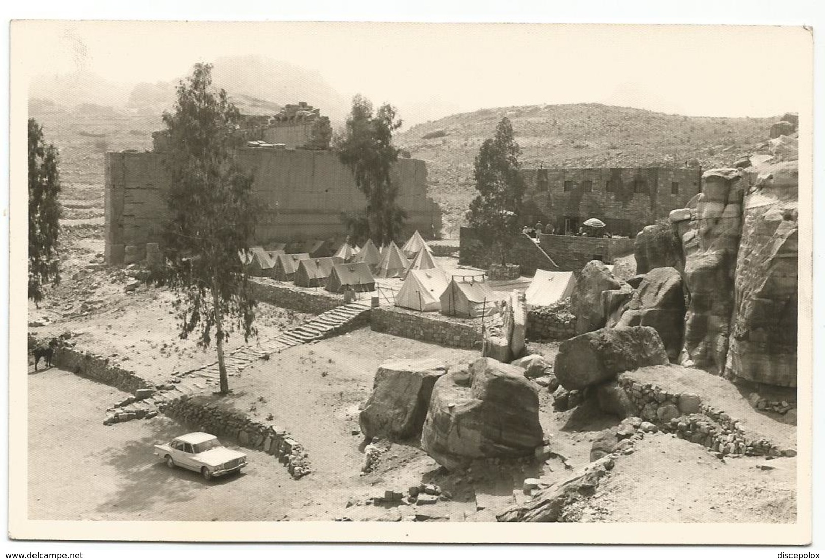 W1099 Giordania Jordan - Petra - Nazzal Camp - Auto Cars Voitures / Non Viaggiata - Jordanie