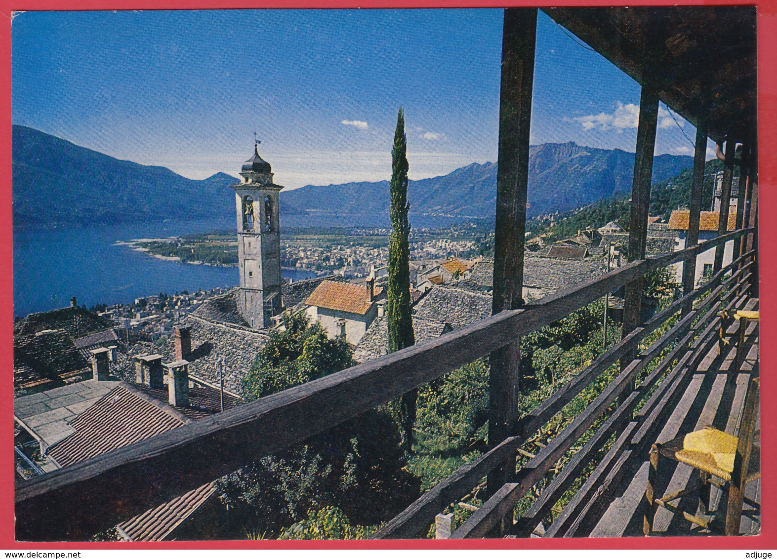 BRIONE (Locarno) LAGO MAGGIORE - Ann.70  *SUP*  2 SCANS *** - Brione Sopra Minusio