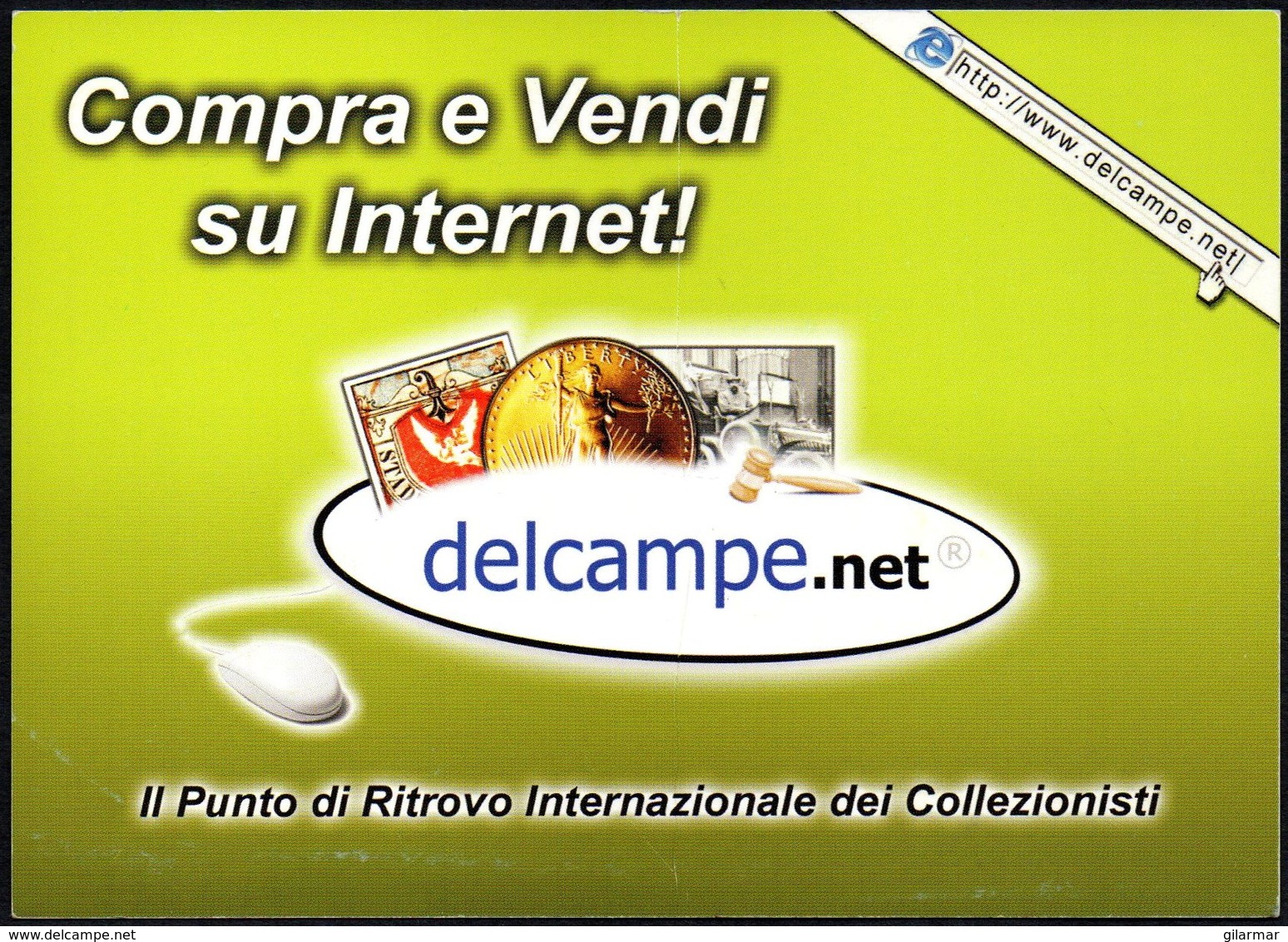 ITALIA 2009 - COMPRA E VENDI SU INTERNET - DELCAMPE.NET- STAMPS / COIN - Altri & Non Classificati