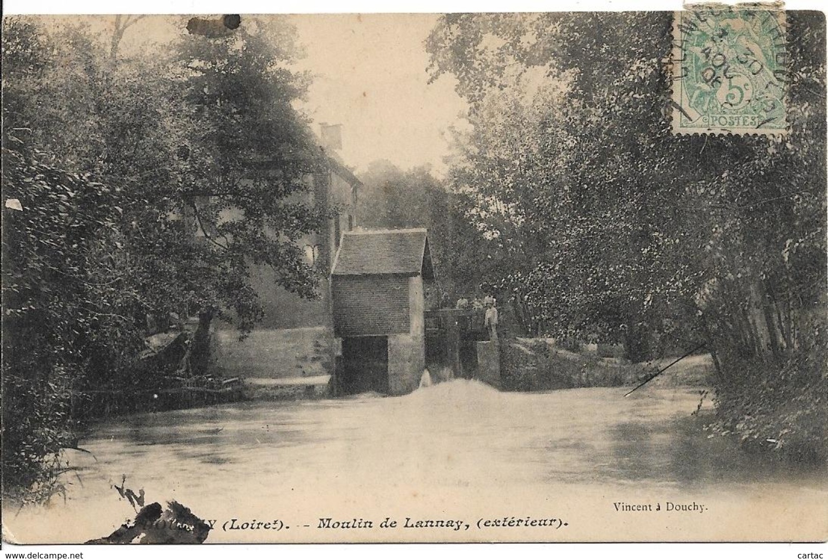 D45 -DOUCHY - MOULIN DE LANNAY (EXTERIEUR) - Otros & Sin Clasificación