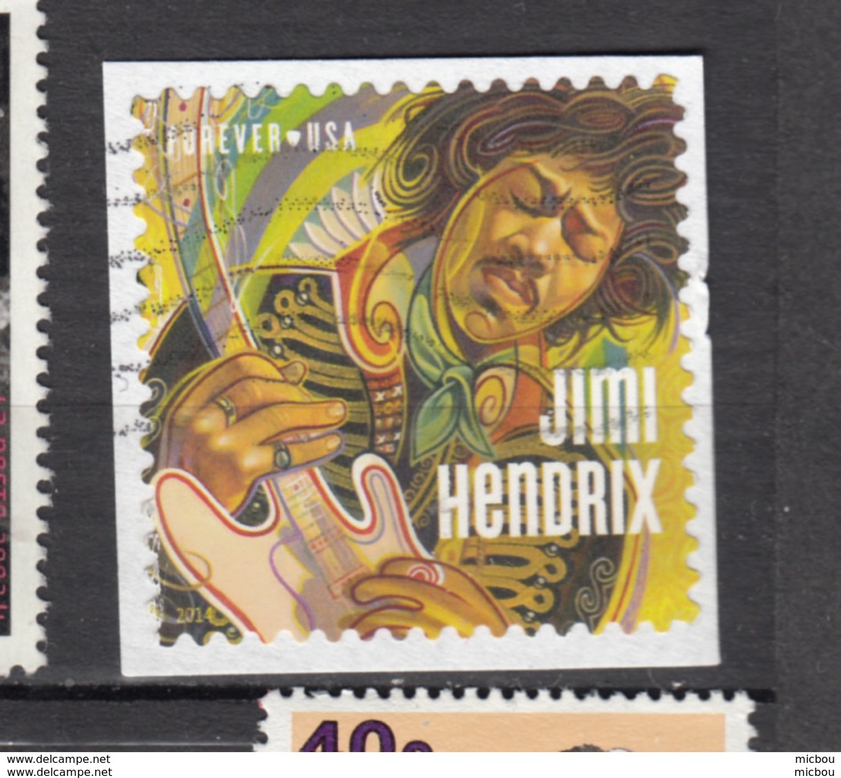 USA, Jimi Hendrix, Musique, Music, Guitare électrique, Electric Guitare, Chanteur, Singer - Muziek