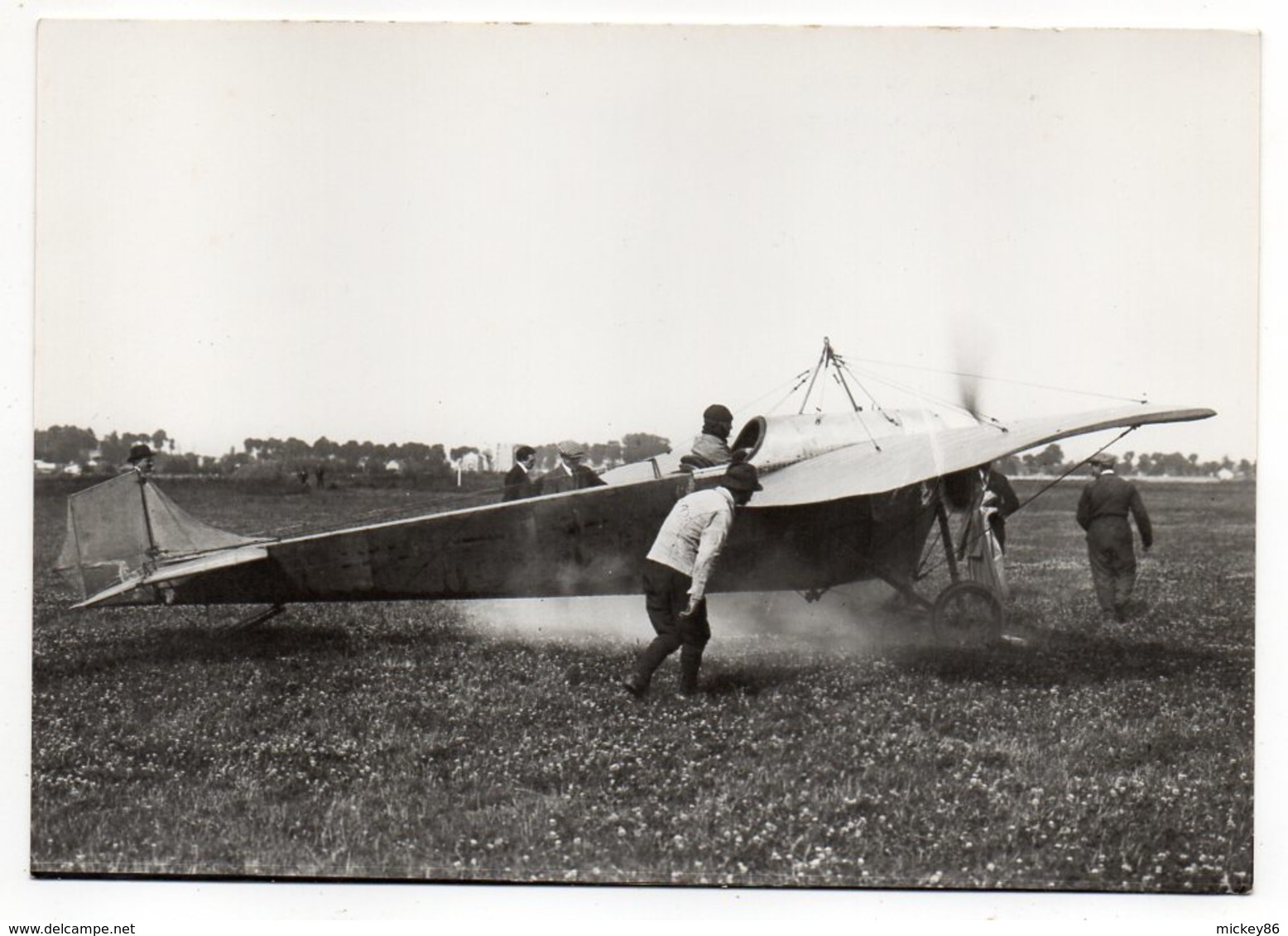 Avion -- Brindejonc Des Moulinais (animée) -- LA BELLE EPOQUE-- Photo  Desoye - ....-1914: Précurseurs