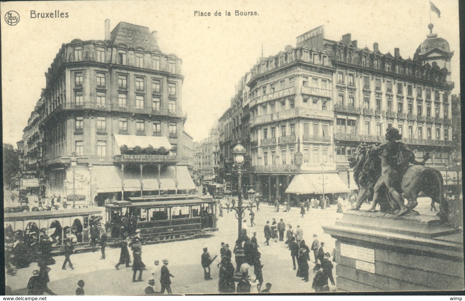 Bruxelles : Place De La Bourse TRAM - Lanen, Boulevards