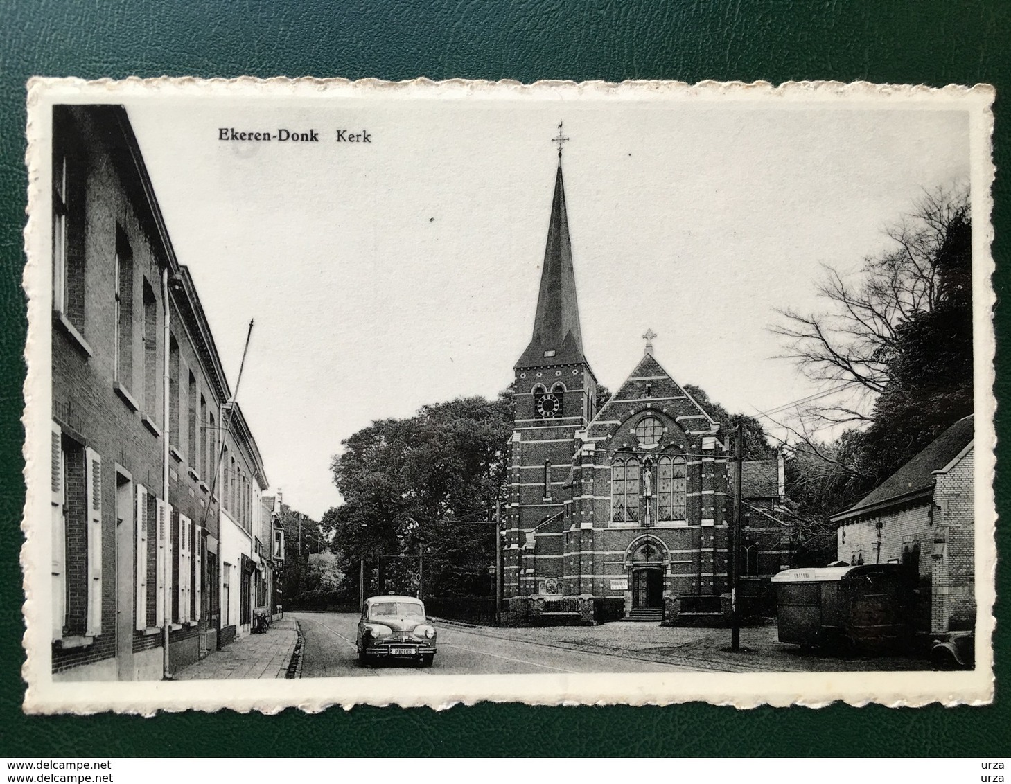 Ekeren-Donk/-vintage Pk Zicht Op De Kerk -animatie - Antwerpen