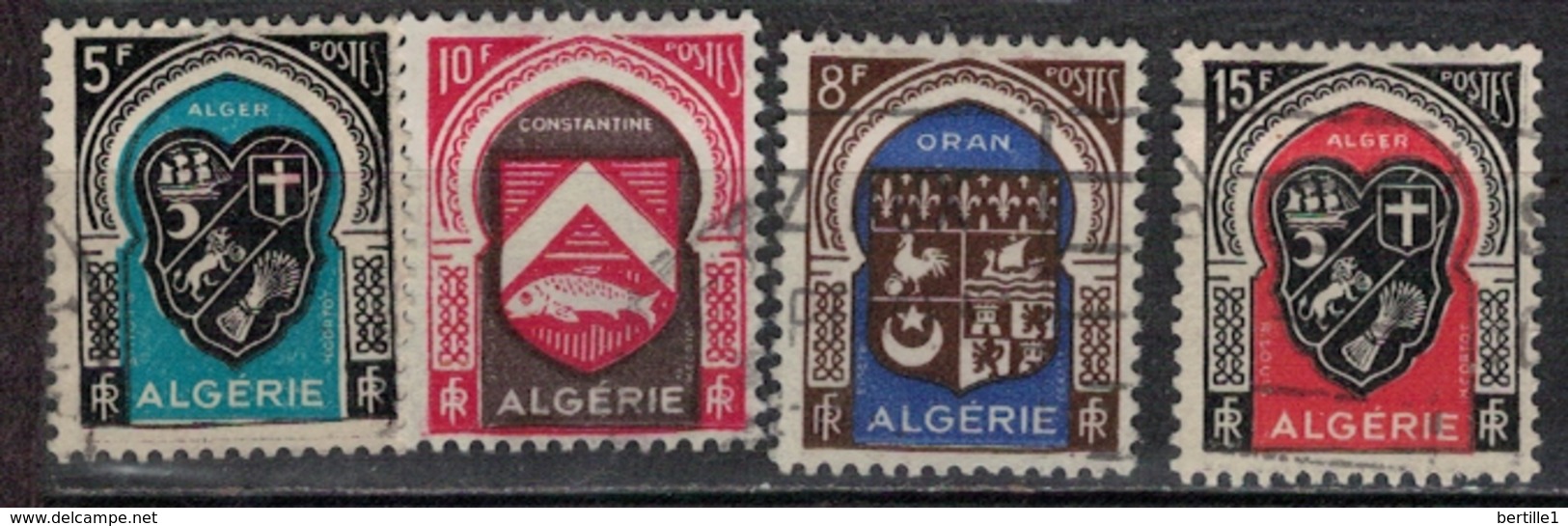 ALGERIE        N°  YVERT    268/271    ( 1 )     OBLITERE       ( O   2/45 ) - Oblitérés