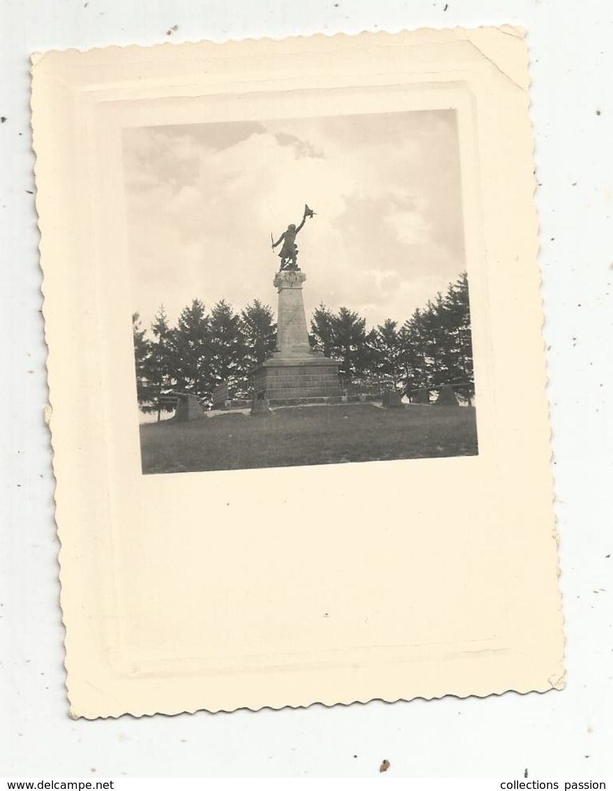 Photographie , 10.5 X 8 , MILITARIA , VALMY , Monument à KELLERMANN , 1955 ,2 Scans - War, Military