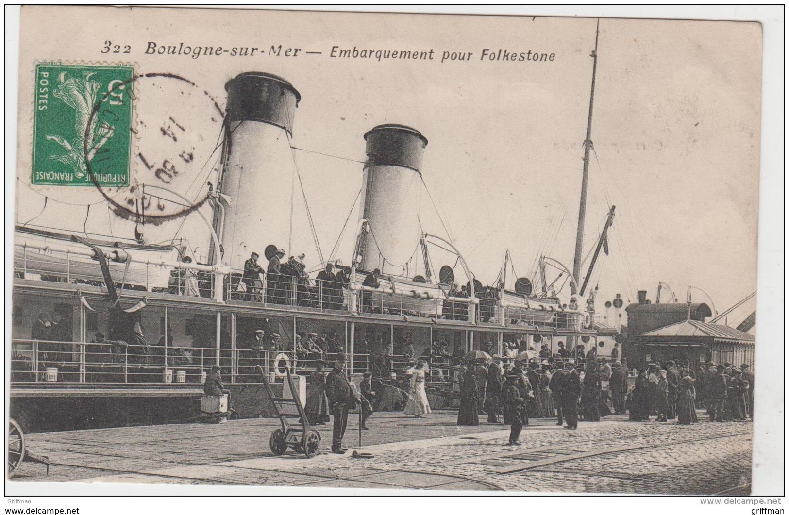 BOULOGNE SUR MER EMBARQUEMENT POUR FOLKESTONE TBE - Boulogne Sur Mer