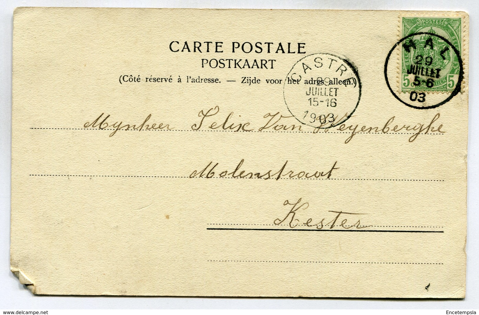 CPA - Carte Postale - Belgique - Hal - Ecce Homo - 1903 ( DD7293) - Halle