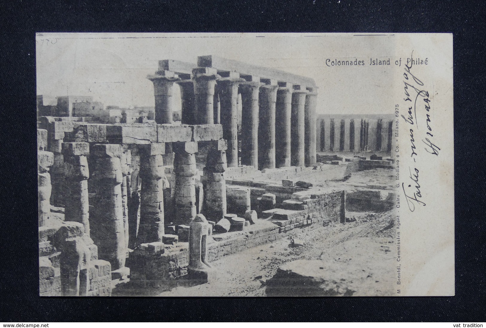 EGYPTE - Oblitération Du Grand  Continental Hôtel Du Caire Sur Carte Postale En 1904 Pour Paris - L 22734 - 1866-1914 Khédivat D'Égypte