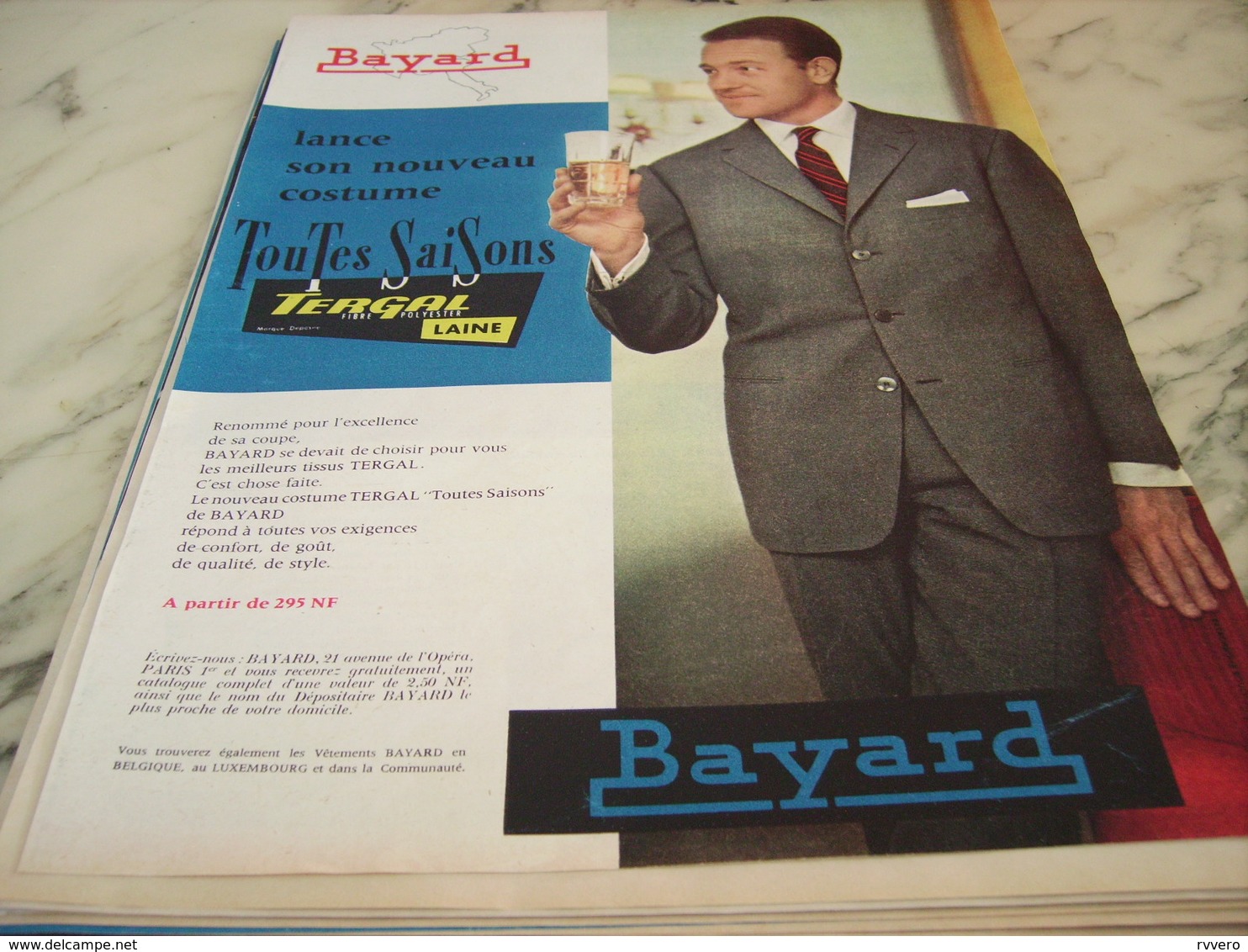 ANCIENNE PUBLICITE TOUTES SAISONS  BAYARD 1960 - Autres & Non Classés