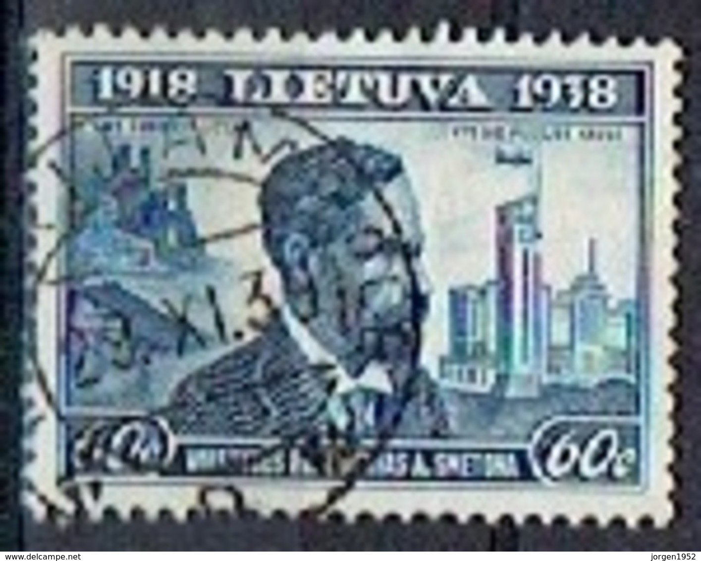 LITHUANIA  #  FROM 1939 STAMPWORLD 432 - Lituania