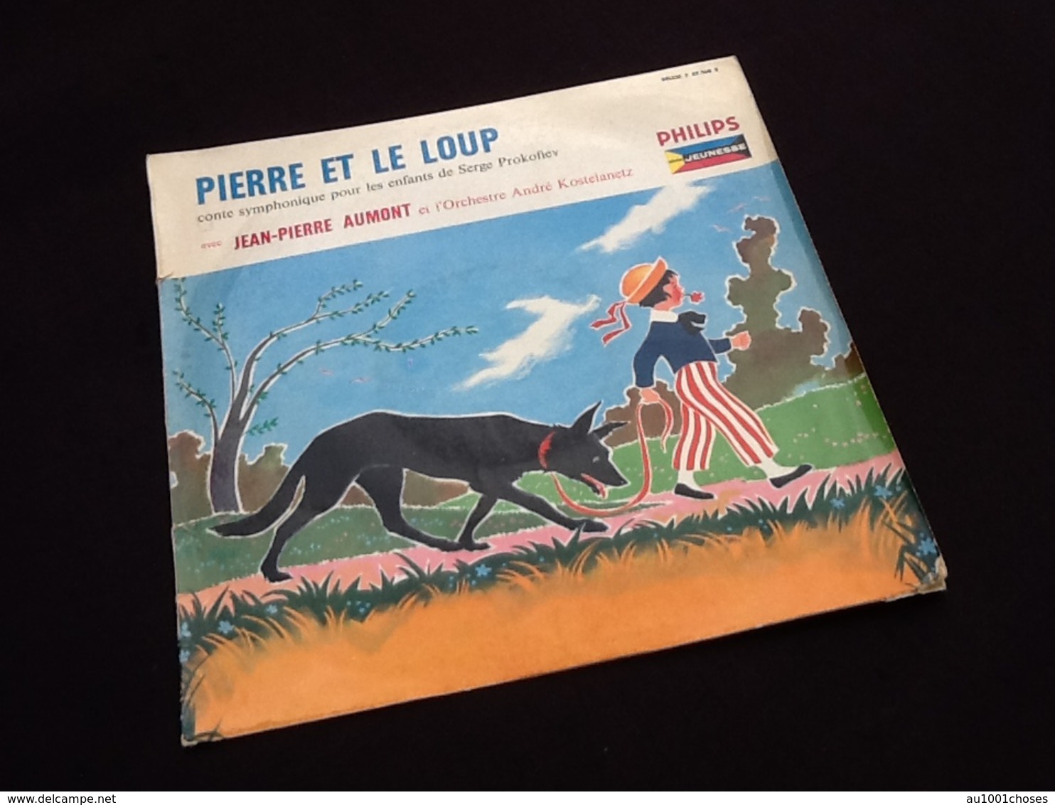 Vinyle 33 Tours (25cm) Pierre Et Le Loup Serge Prokofiev  (1957) - Autres & Non Classés