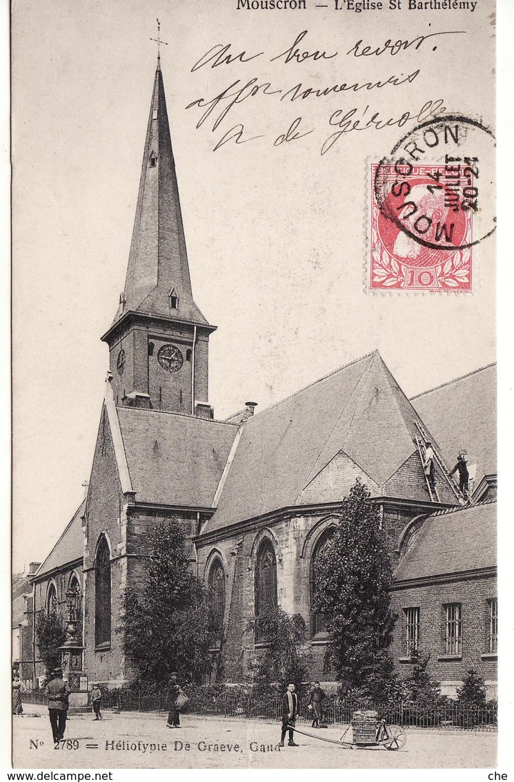 MOUSCRON EGLISE ST BARTHELEMY - Moeskroen