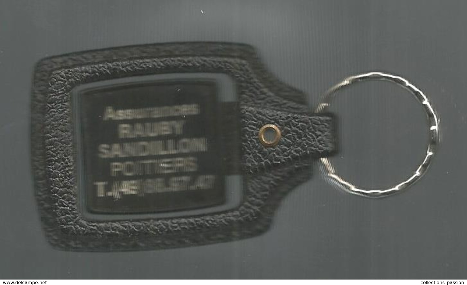 Porte Clefs , Clés , Assurances RAUBY SANDILLON ,Poitiers , 2 Scans , Frais 1.95 E - Porte-clefs