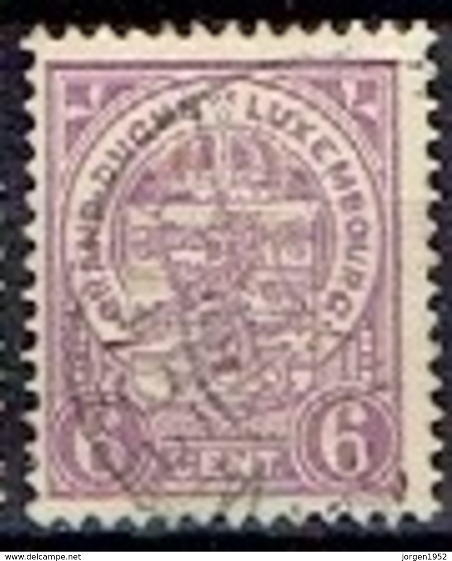 LUXEMBOURG  #   FROM 1907 STAMPWORLD  89 - 1907-24 Ecusson