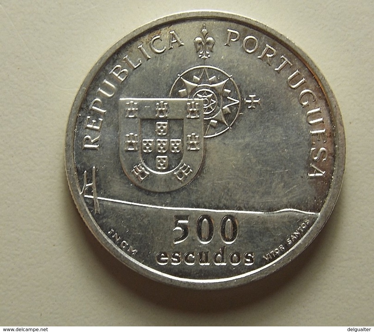 Portugal 500 Escudos Ponte Vasco Da Gama Silver - Portugal