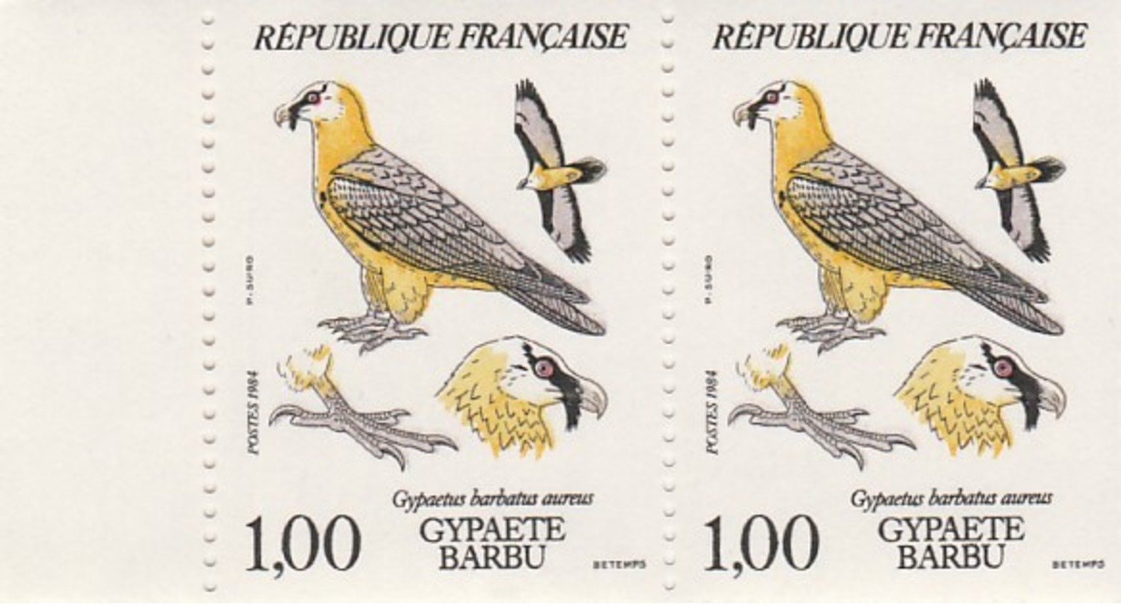 FRANCE 1984 N°2337** GYPAETE LA PAIRE BDF - Nuevos