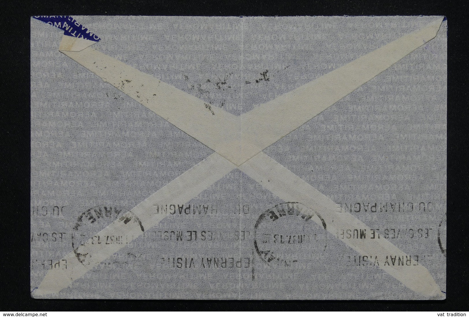 TOGO - Enveloppe Avec Cachet 1 Er Voyage De L 'Aéromaritime Air France En 1937 - L 22752 - Storia Postale