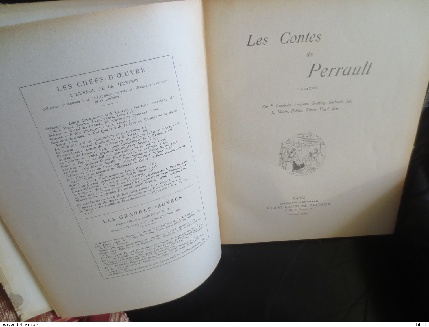 LES CONTES DE PERRAULT- 1948- BEL OUVRAGE - VOIR PHOTOS - Autres & Non Classés