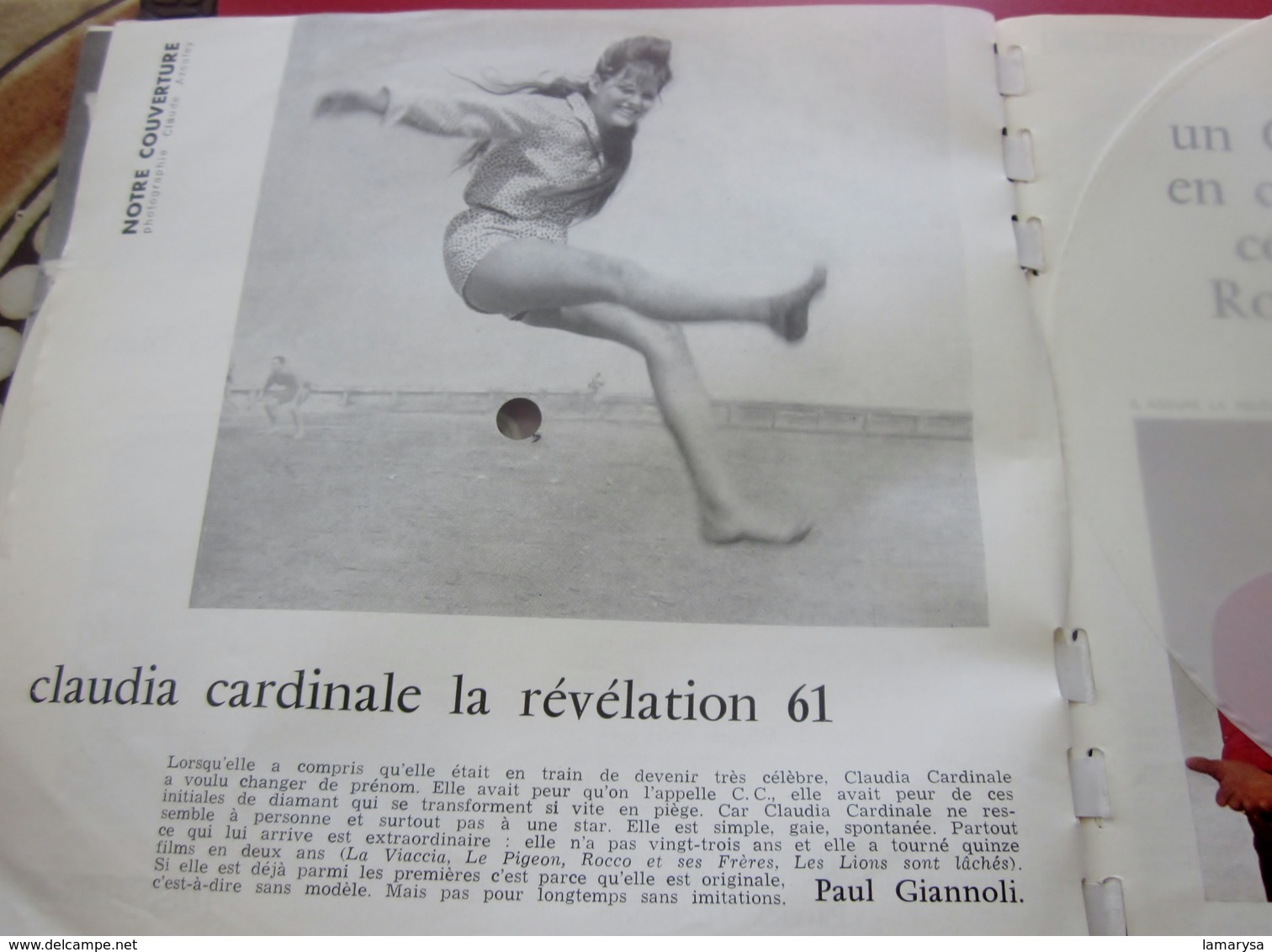 Magazine Sonorama N° 32-Août 1961-Musique Disque Vinyle Format spécial Algerie-De gaulle-Ursula Andress-Ray Charles-Pubs