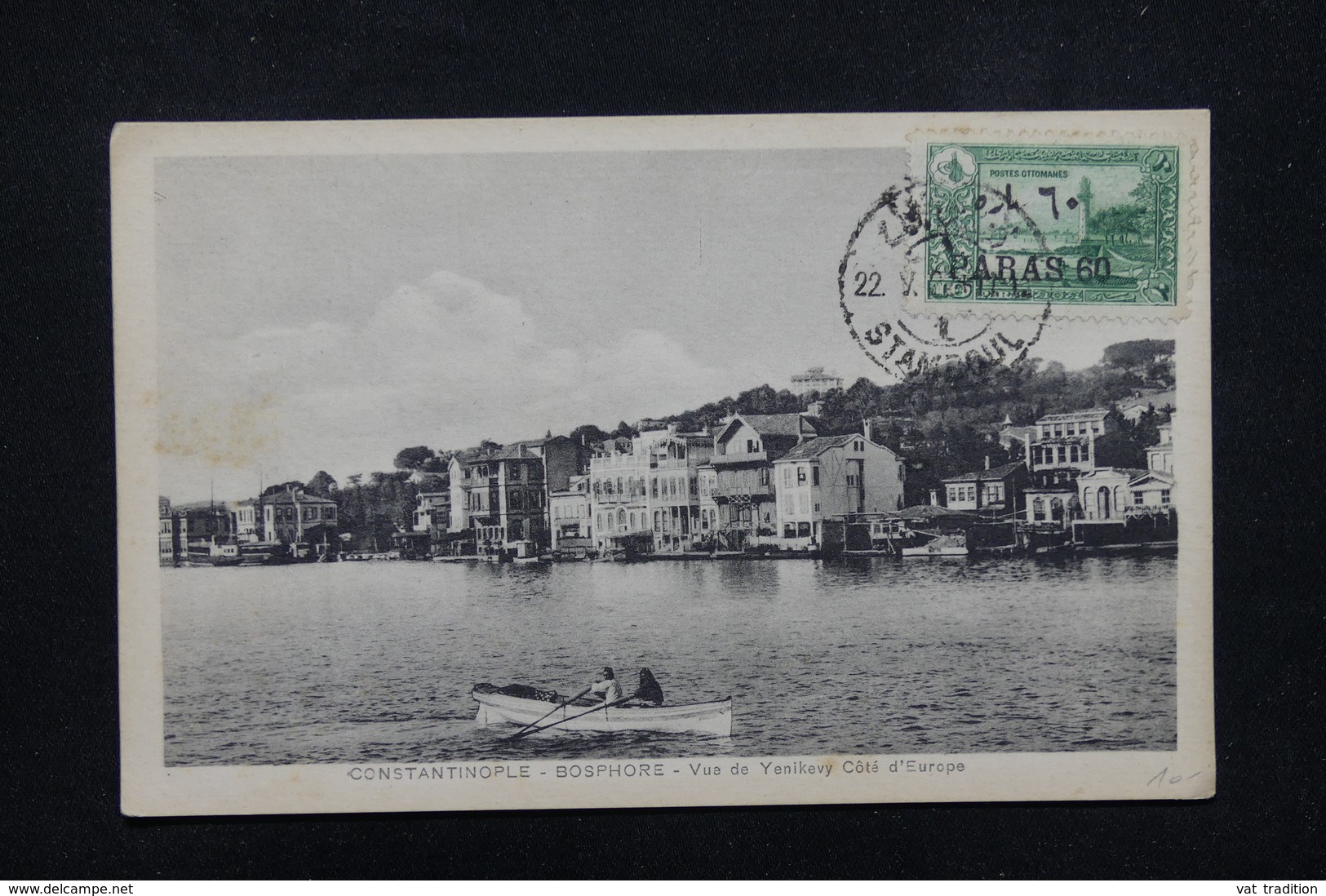 TURQUIE - Affranchissement De Istamboul Sur Carte Postale En 1922 - L 22762 - Briefe U. Dokumente