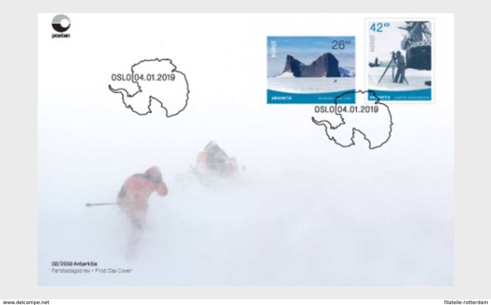 Noorwegen / Norway - Postfris / MNH - FDC Antarctica 2019 - Nuovi