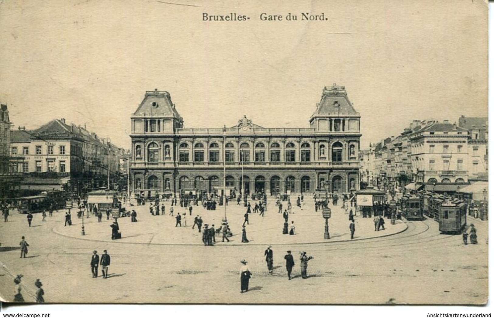 005920  Bruxelles - Gare Du Nord - Schienenverkehr - Bahnhöfe