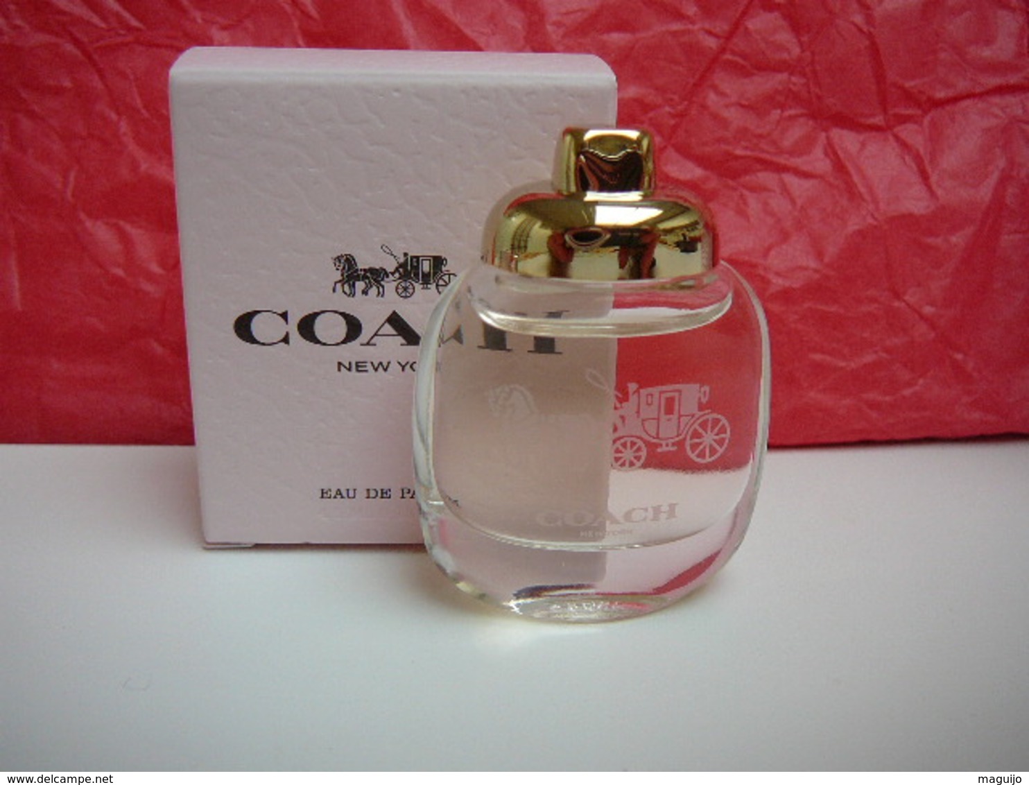 COACH" COACH" MINI EDP     4,5 ML  LIRE ET VOIR !! - Miniatures Femmes (avec Boite)