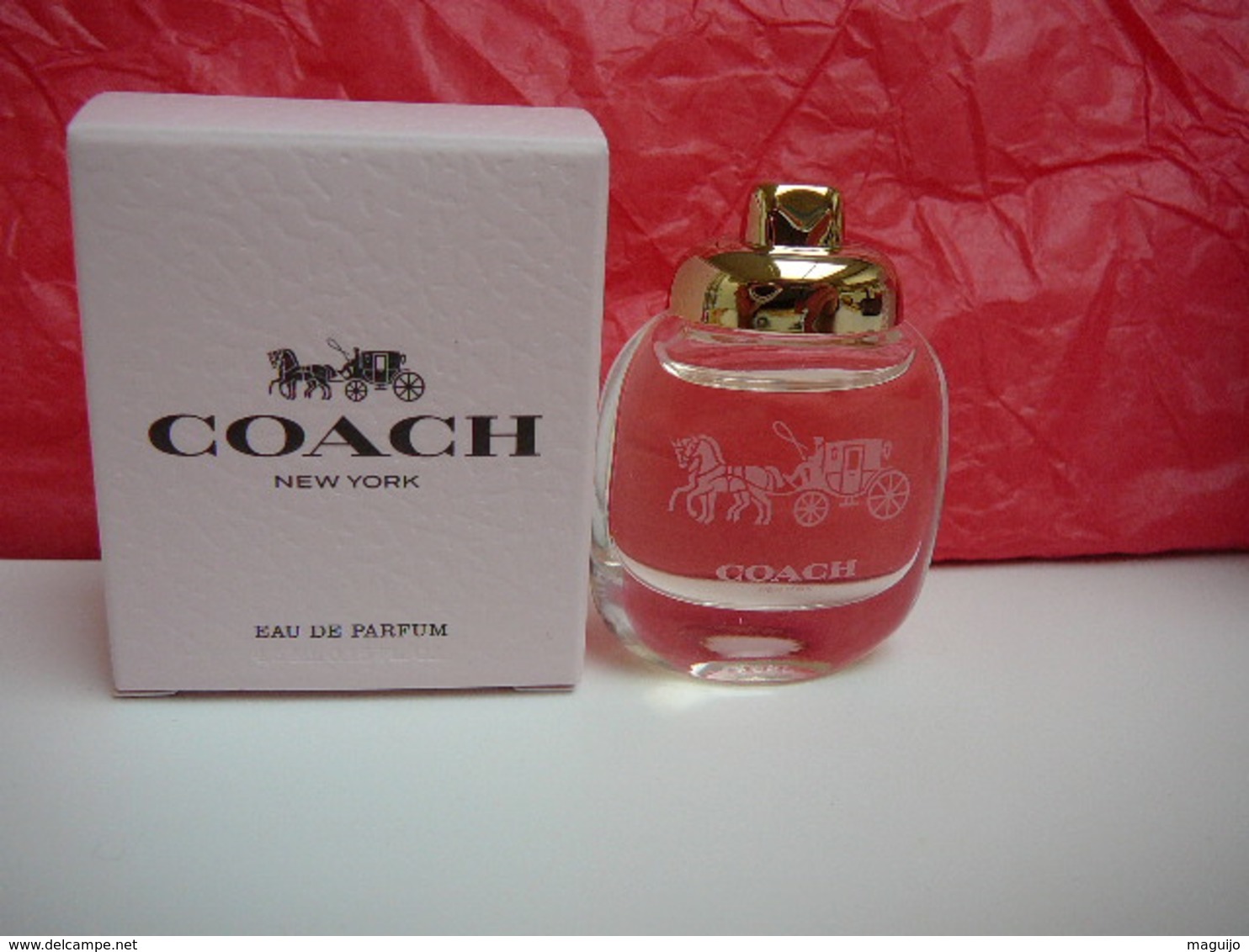 COACH" COACH" MINI EDP     4,5 ML  LIRE ET VOIR !! - Miniatures Femmes (avec Boite)