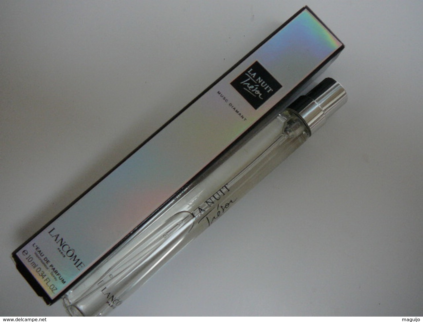 LANCOME " LA NUIT TRESOR:  MUSC DIAMANT " MINI VAPO EDP 10  ML  LIRE ET VOIR !! - Miniatures Femmes (avec Boite)