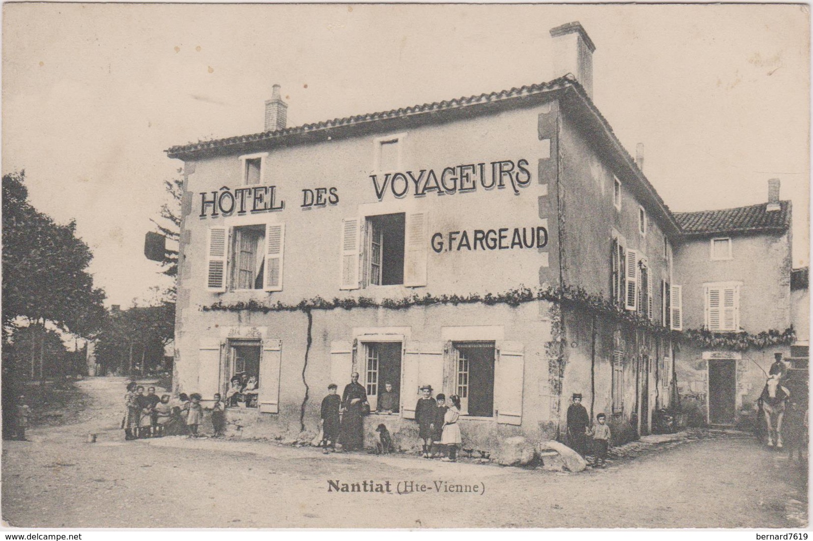 87   Nantiat Hotel Des Voyageurs  Fargeaud - Nantiat