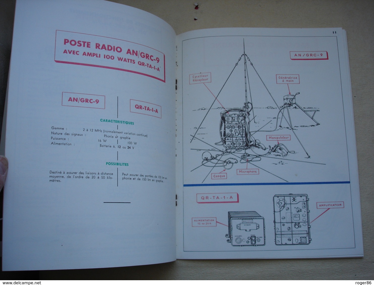 MILITARIA camp du valdahon 1963 cinq fascicules publicitaire de présentation armée française