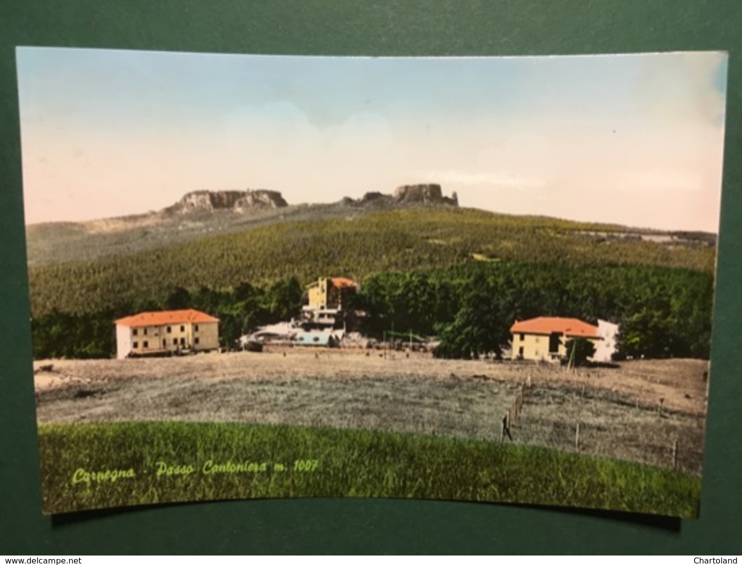 Cartolina Carpegna - Passo Cantoniera M.1007 - 1961 - Pesaro