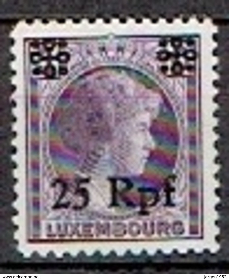 LUXEMBOURG  #   FROM 1940 STAMPWORLD 26* - 1940-1944 Ocupación Alemana