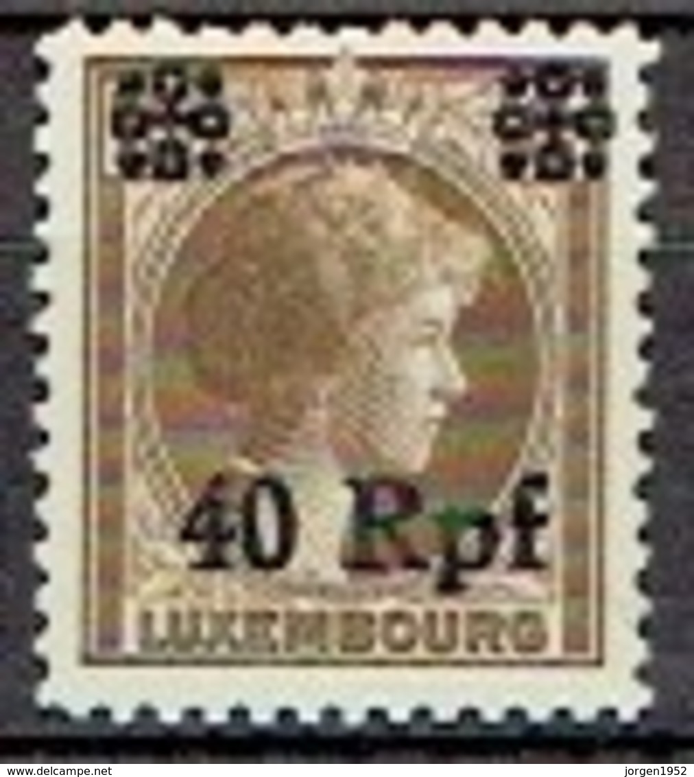 LUXEMBOURG  #   FROM 1940 STAMPWORLD 28* - 1940-1944 Occupation Allemande