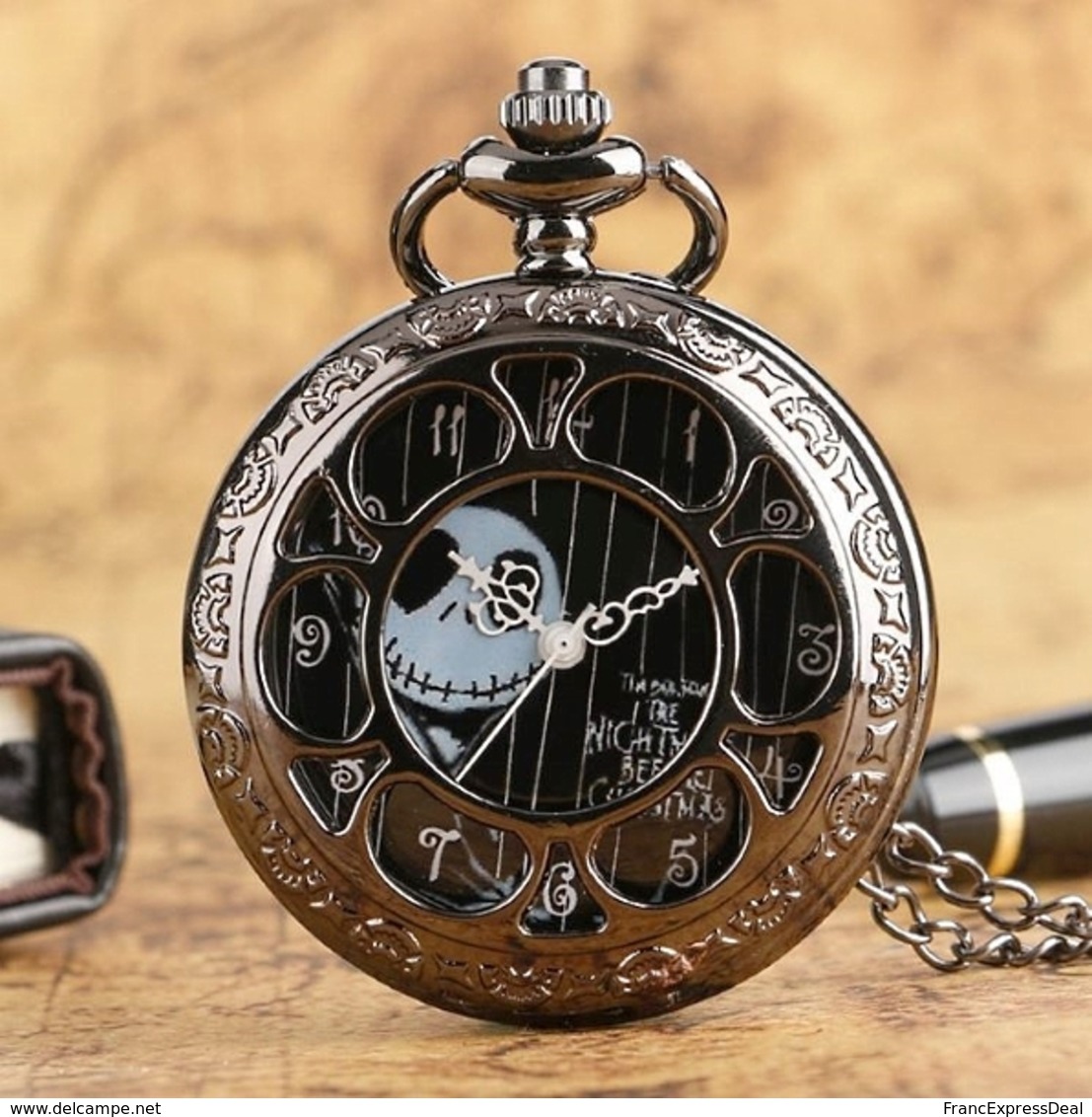 Montre Gousset NEUVE ! ( Pocket Watch ) - The Nightmare Before Christmas ( Ref 2 ) - Montres Gousset