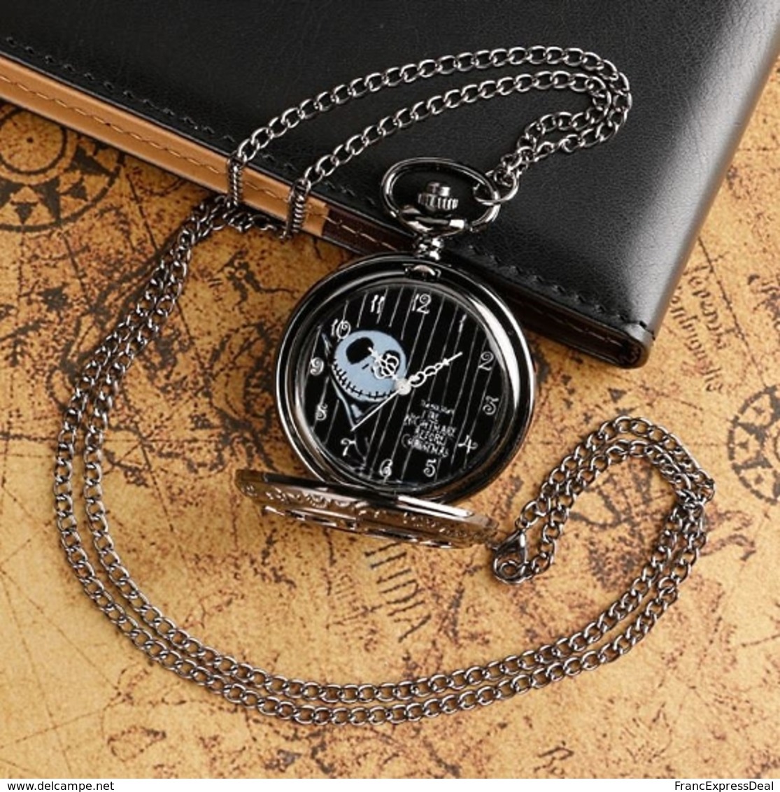 Montre gousset NEUVE ! ( Pocket Watch ) - The Nightmare Before Christmas ( Ref 2 )